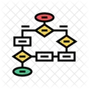 Diagrama de flujo  Icono