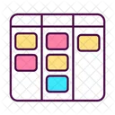 Kanban Tablero Kanban Calendario Icono