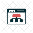 Diagrama de fluxo  Ícone