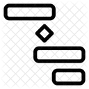 Diagrama De Gantt Del Flujo De Trabajo Icon