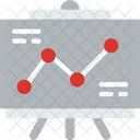 Diagrama de negócios  Ícone