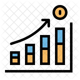 Diagrama de negócios  Ícone