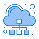 Diagrama de nubes  Icono