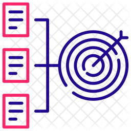 Diagrama de objetivos  Icono