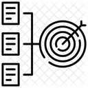 Diagrama de objetivos  Icono