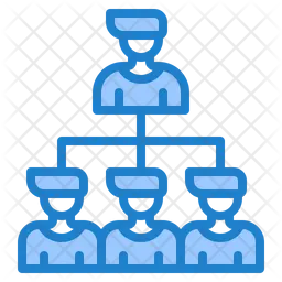 Diagrama de organizacion  Icono