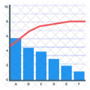 Diagrama de Pareto  Icono