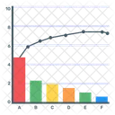 Diagrama de Pareto  Icono