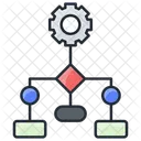 Diagrama De Processo Diagrama Processo Ícone