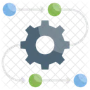 Diagrama de processo  Ícone