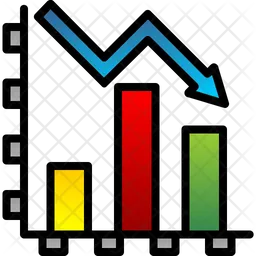 Diagrama de declive  Icono