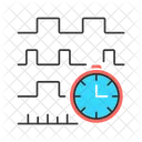 Diagrama de tiempo  Icono
