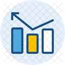 Diagrama flecha izquierda  Icono