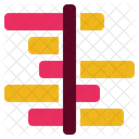 Diagrama De Gantt Grafico Tabla Icono