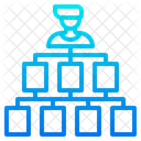 Diagrama Organizacional Fluxograma Organizacional Fluxograma Ícone