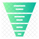 Diagramas Funil Grafico Ícone