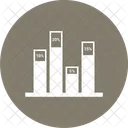 Balken Diagramm Vierzig Ícone