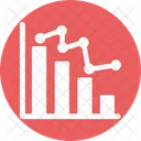 Diagramm Datenanalyse Statistische Analyse Icon