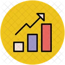 Diagramm Zunehmend Graph Icon