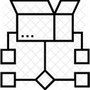 Diagramm Hierarchie Projekt Symbol