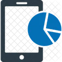 Diagramm Infografik Mobiles Diagramm Symbol