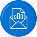 Diagramm E-Mail  Symbol