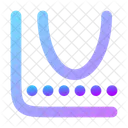 Diagramm Minimum Diagramm Finanzen Symbol