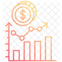 Diagramm mit Dollarzeichen  Symbol