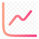 Diagramm nach oben  Symbol