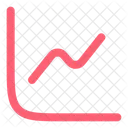 Diagramm nach oben  Symbol