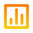 Diagramm Vertikal Symbol