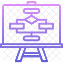 Blocco Diagramma Scheda Icon