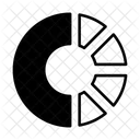 Diagramme Radial Diagramme Circulaire Icône