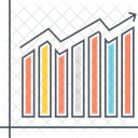 Graphique Graphique Analyse Icône