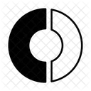 Diagramme Radial Diagramme Circulaire Icône