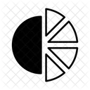 Diagramme Radial Diagramme Circulaire Icône