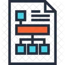 Diagramme Organigramme Gestion Icône