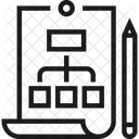 Diagramme Idee Gestion Icône