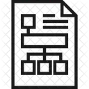 Diagramme Organigramme Gestion Icône