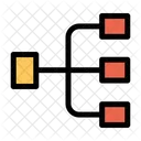 Organigramme Diagramme Dactivite Structure Icône