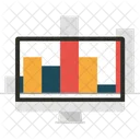 Diagramme à bandes  Icône