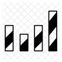 Diagramme à bandes  Icône