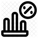 Diagramme A Barres Graphique Donnees Icône