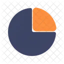 Diagramme circulaire  Icône