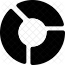 Diagramme circulaire  Icône