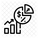 Diagramme circulaire  Icône