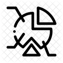 Diagramme circulaire  Icône
