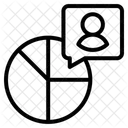 Diagramme circulaire  Icône