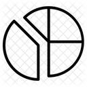 Diagramme circulaire  Icône