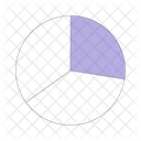 Diagramme circulaire  Icône